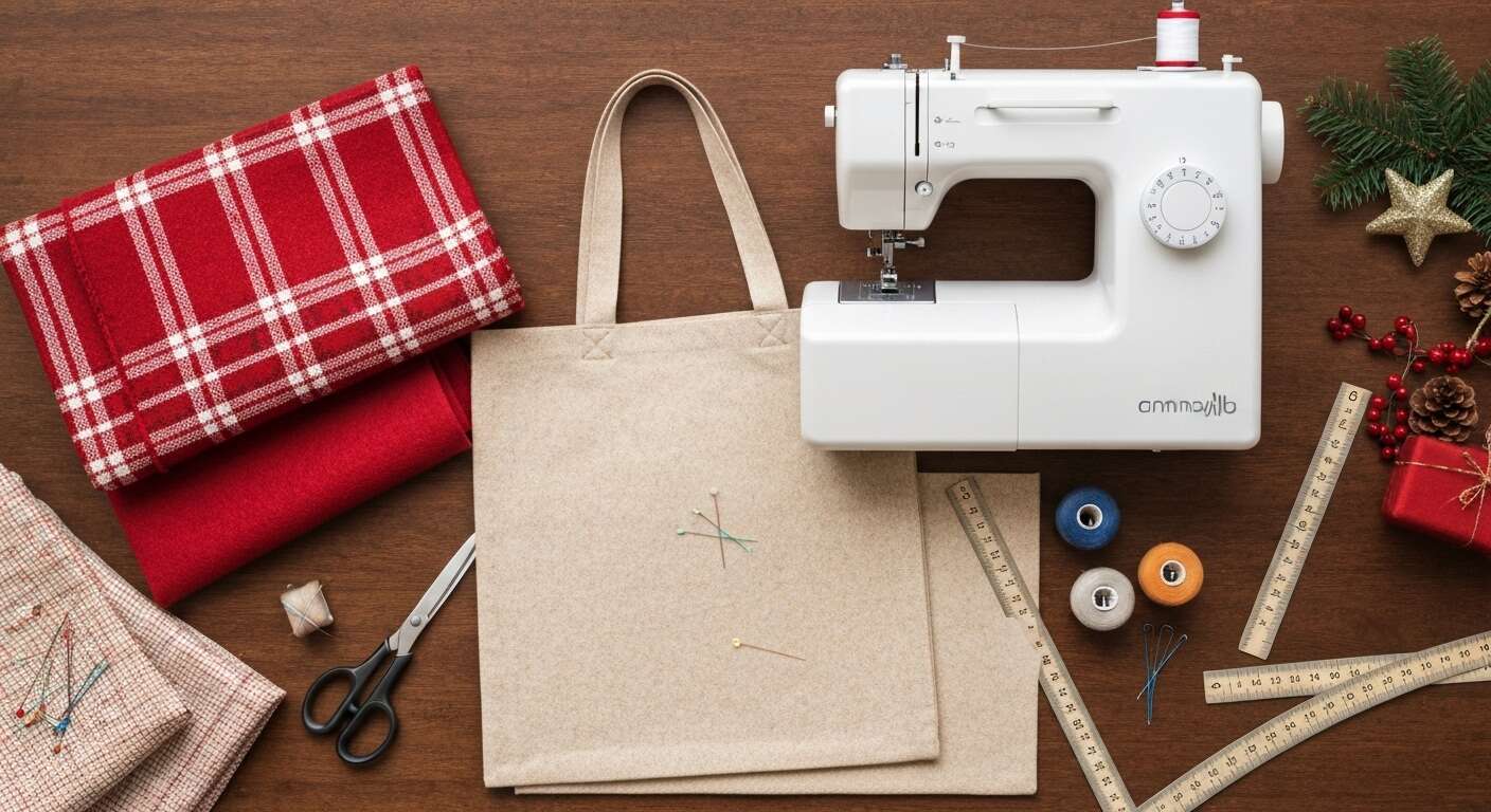 DIY Écolo : fabrique un Totebag de Noël
