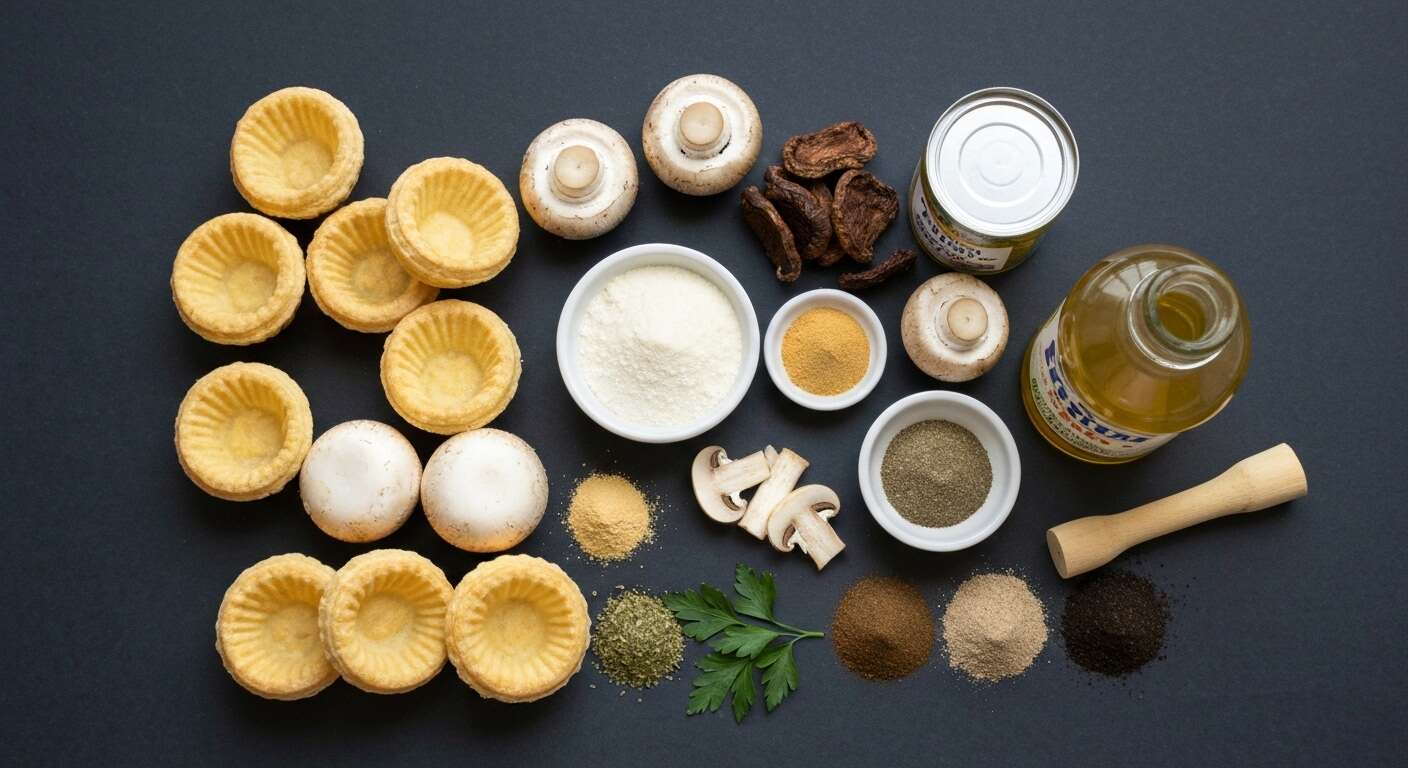 Recette simple : vol-au-vent aux champignons