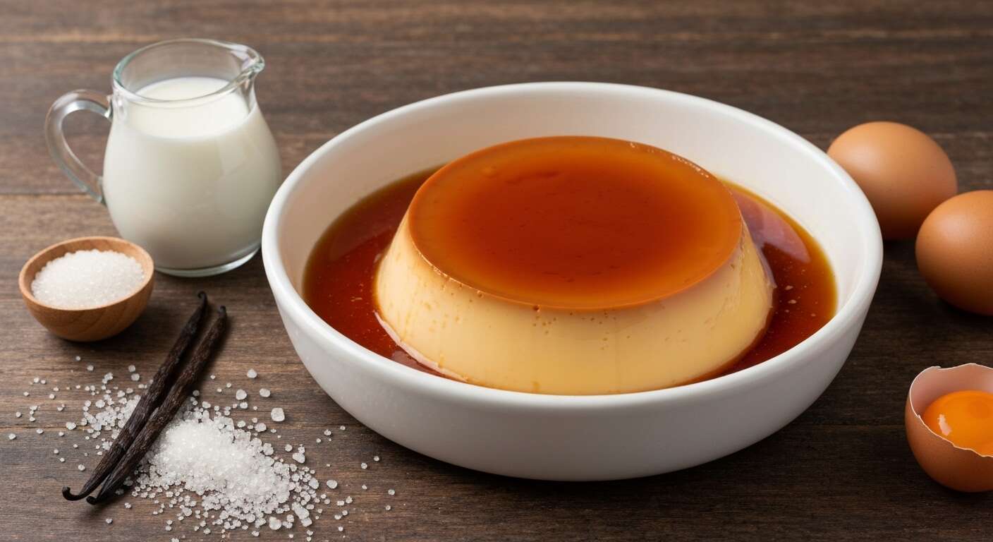 Crème caramel maison : recette simple et délicieuse