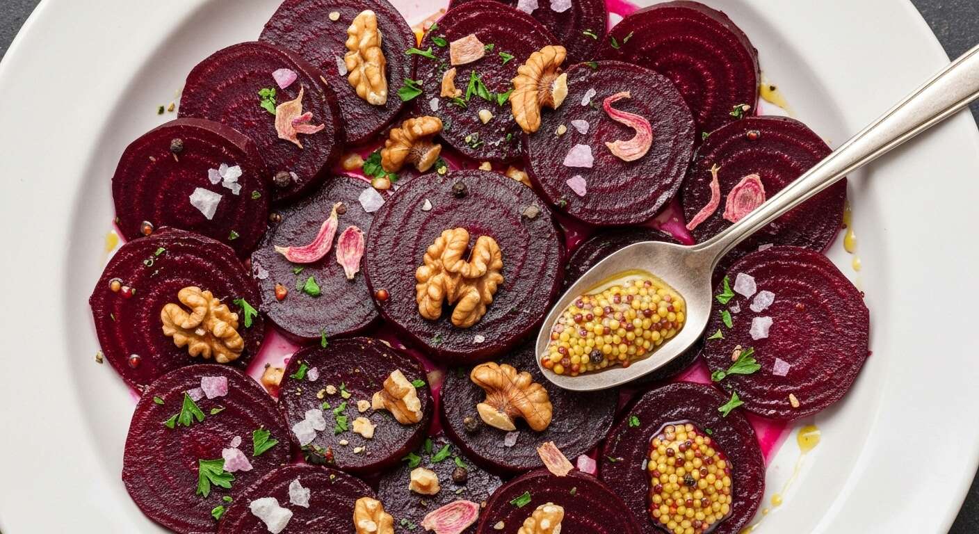 Recette simple de salade de betteraves