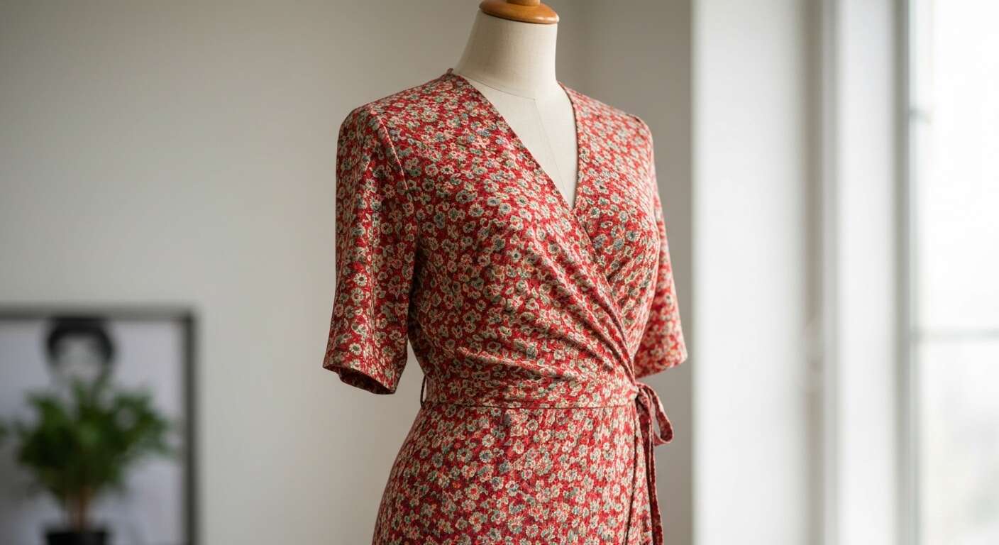 Choisir le bon tissu pour une robe portefeuille Choisir le bon tissu pour une robe portefeuille