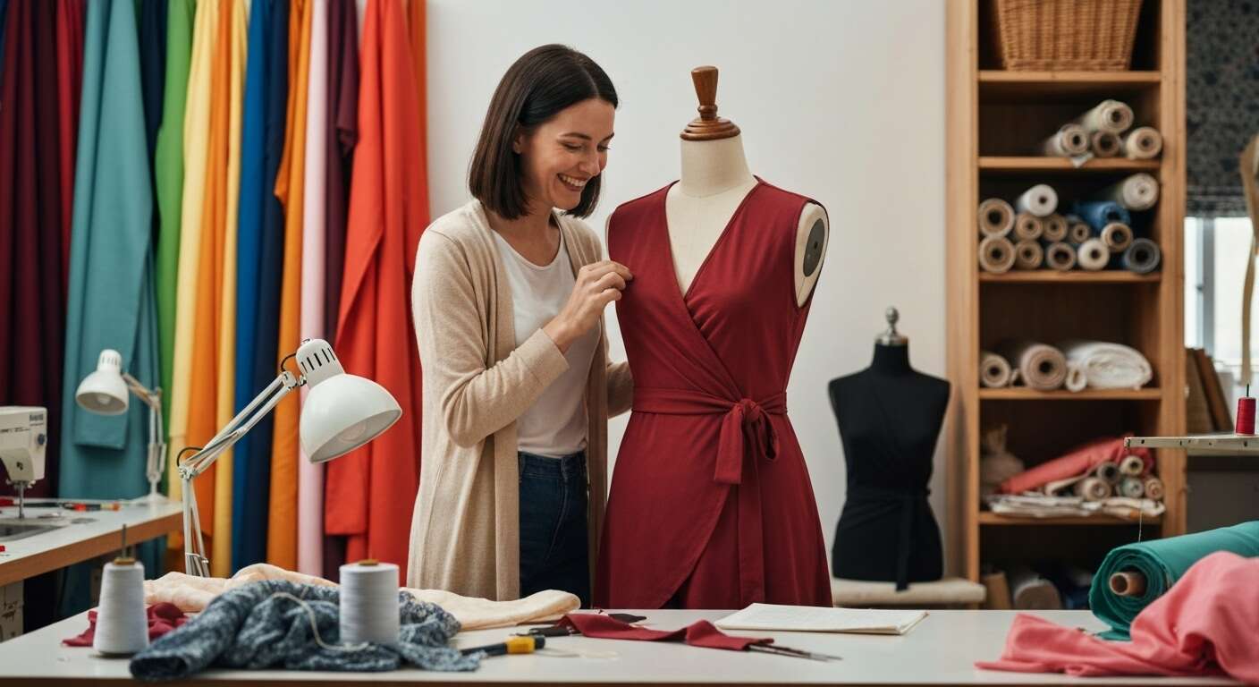 Astuces pour ajuster votre robe portefeuille à votre morphologie Astuces pour ajuster votre robe portefeuille à votre morphologie