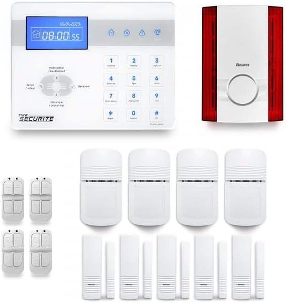 Test alarme sans fil ICE-Bi : sécurité maison complète