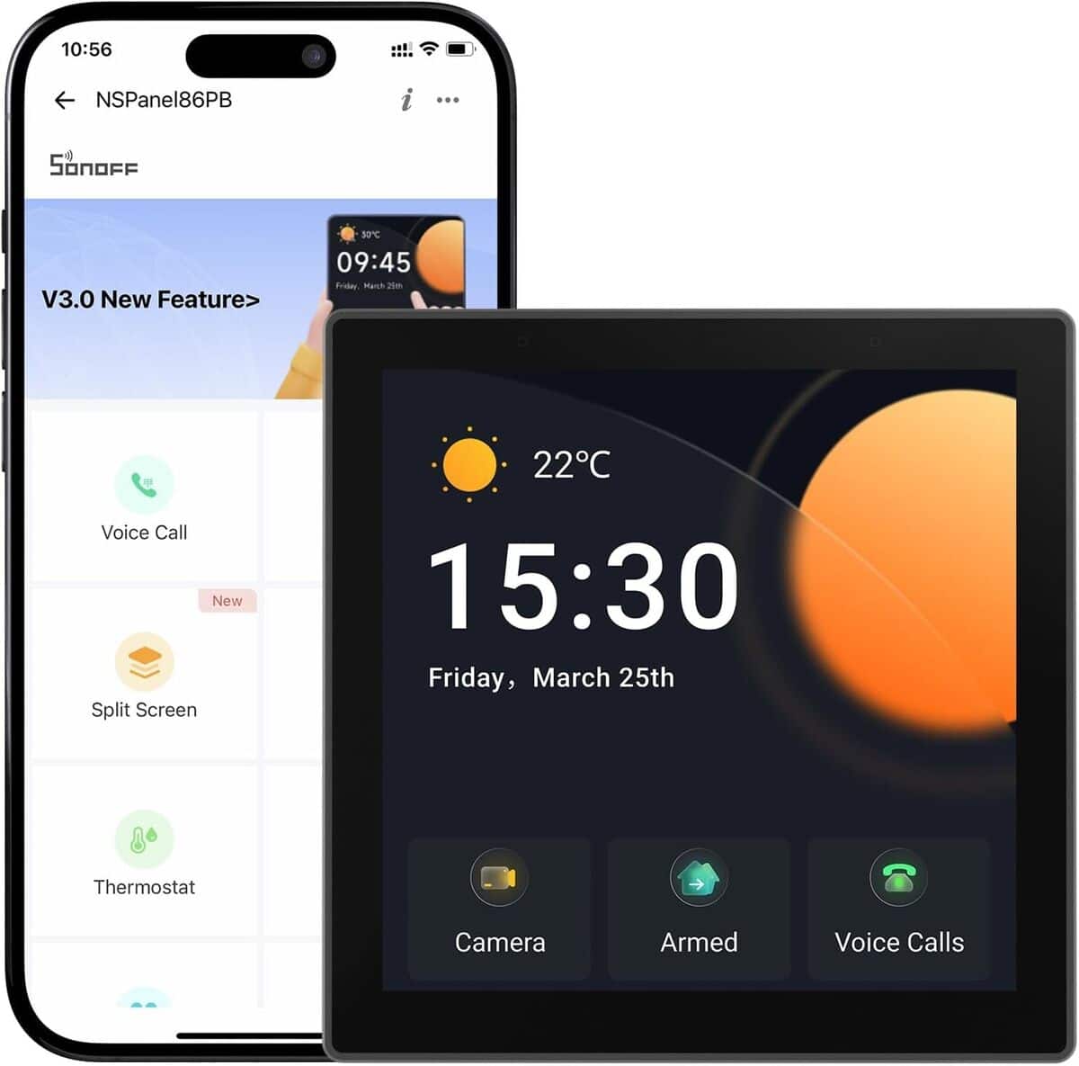 Test : sonoff NSPanel Pro, panneau de contrôle intelligent