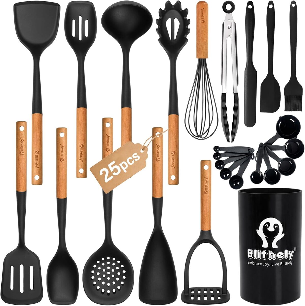 Test : ustensiles de cuisine en silicone, lot résistant et antiadhésif