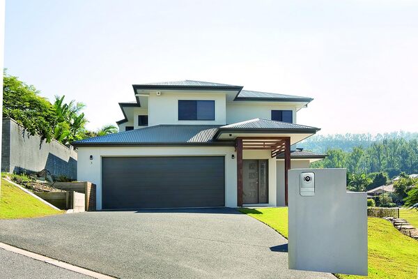 Legrand, interphone vidéo avec connexion à 2 fils, moniteur couleur brillant de 7 pouces et caméra grand angle, ensemble maison 1/2 familiale, 369230