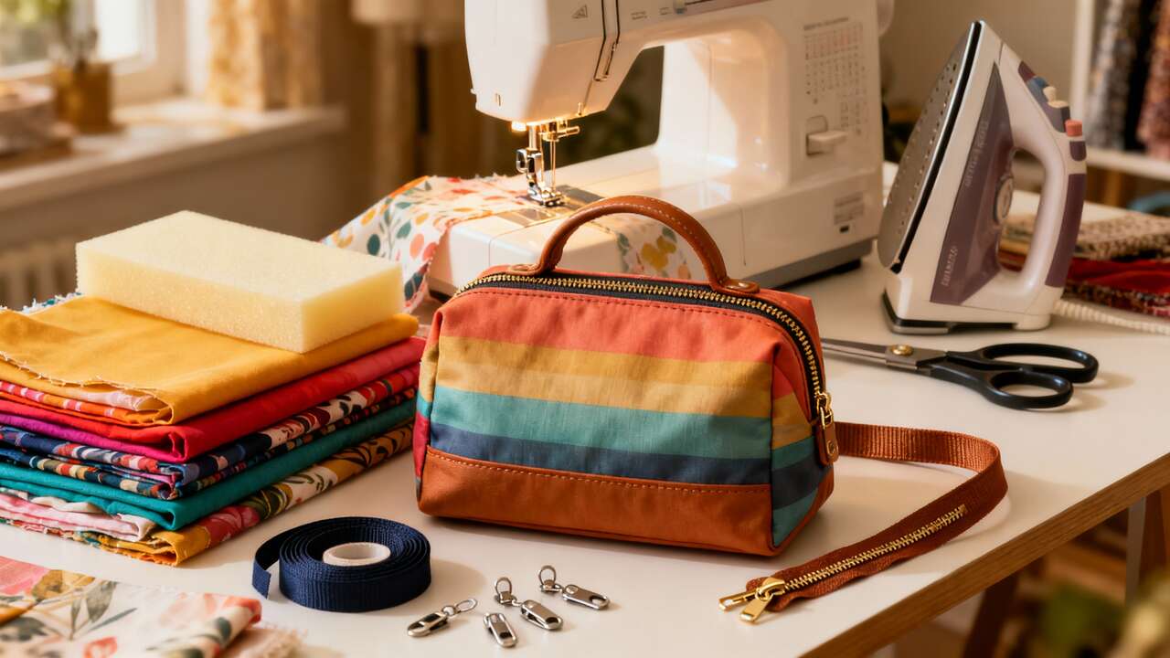 Guide Express : coudre Votre Vanity de Voyage