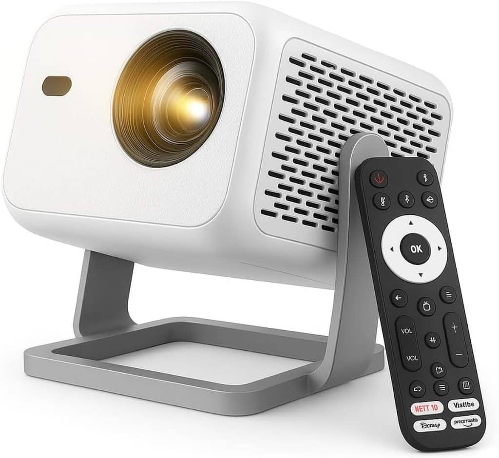 Test du projecteur intelligent Nobklen : cinéma maison portable avec Android 13 et support 4K