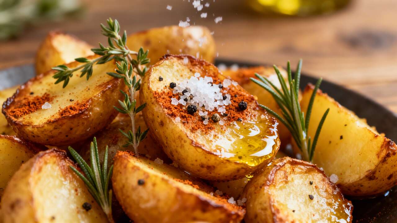 Pommes de terre rôties : la recette simple et savoureuse