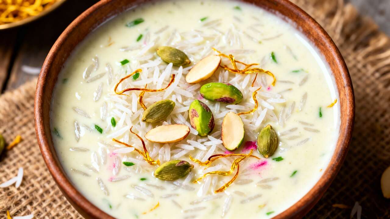 Recette simple de kheer : dessert indien crémeux