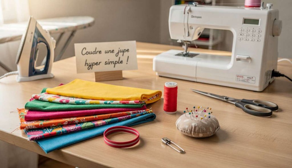 Coudre une jupe hyper simple !