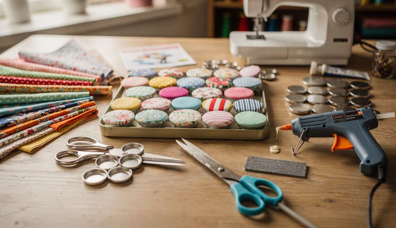 Boutons Aimantés DIY pour Atelier Couture : astuces et Créations
