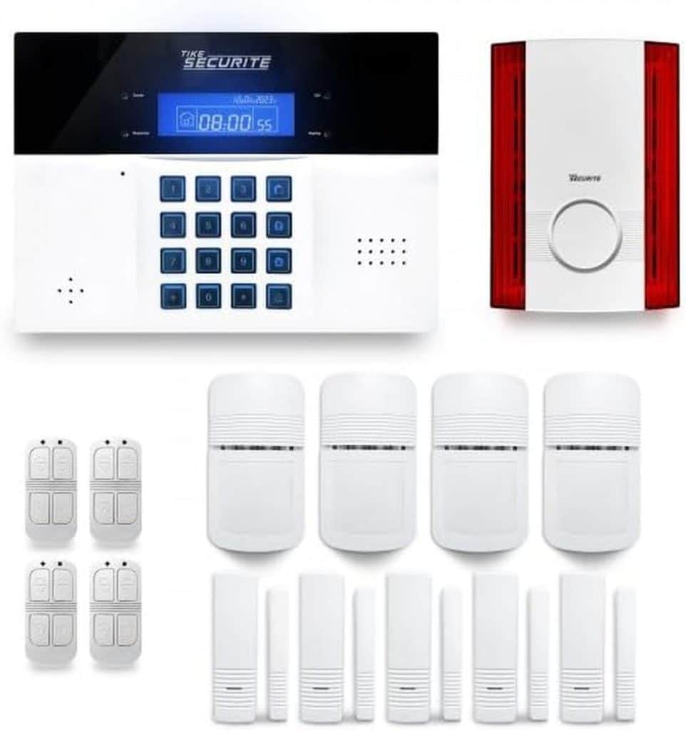 Test alarme sans fil DNBi pour maison 4-5 pièces