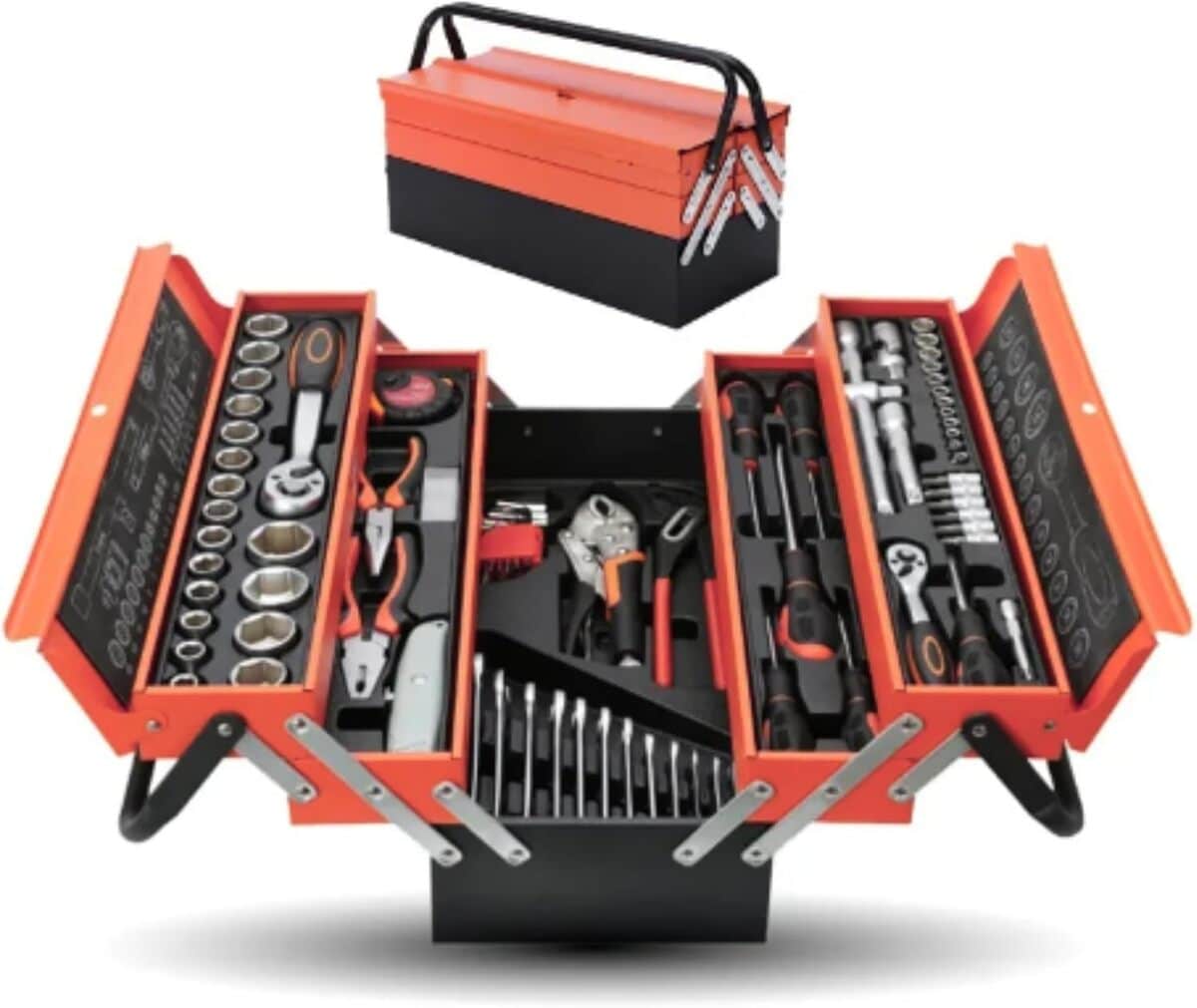 Test : boîte à outils 85 pièces CRV étanche