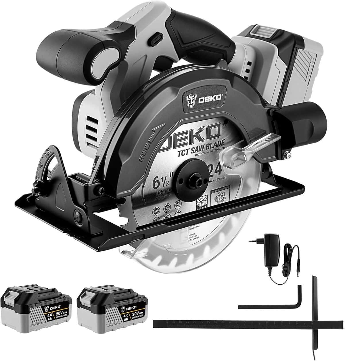 Test : dEKOPRO scie circulaire sans fil 4500 RPM, puissance et polyvalence