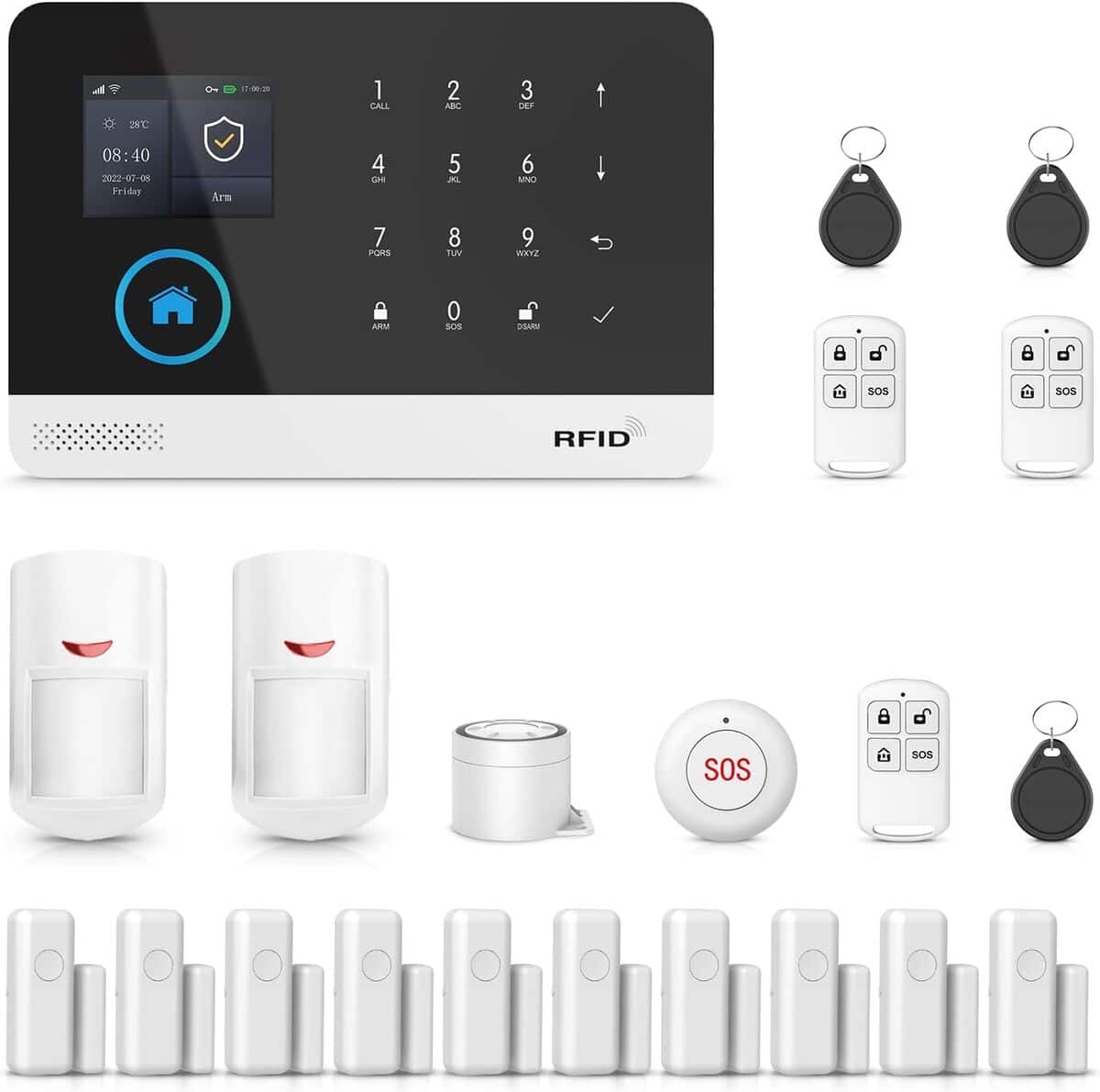 Test du kit alarme XNY 4G : sécurité sans fil complète