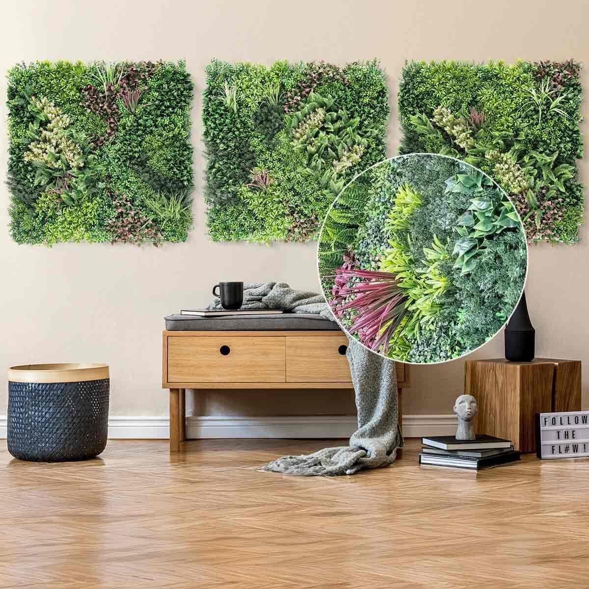 Test du mur végétal Jelle & Jacob : ambiance jungle urbaine 100x100 cm