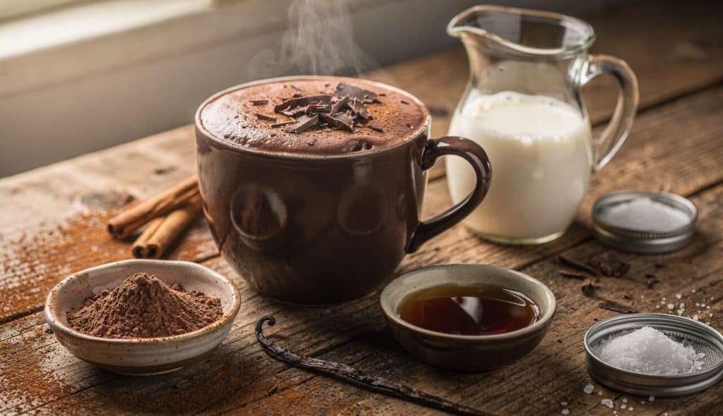 Recette de chocolat chaud végétal simple et délicieux