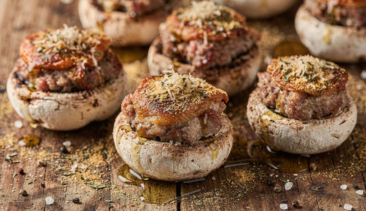 Champignons farcis simples et délicieux