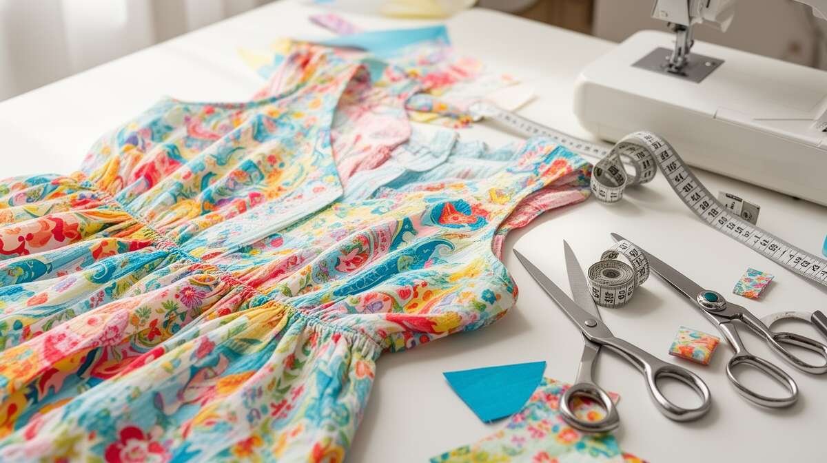 Créer un top d'été avec 1 mètre de tissu Créer un top d'été avec 1 mètre de tissu