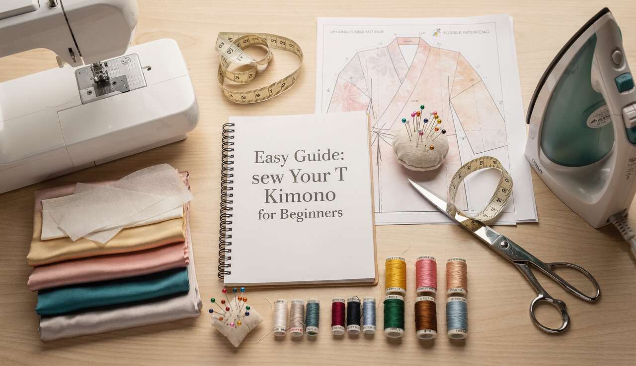 Guide facile : coudre votre kimono en T pour débutant