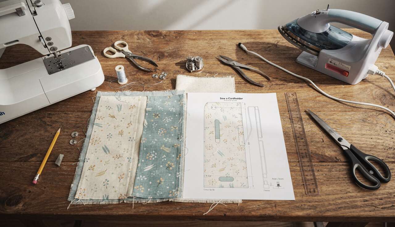 Coudre un porte-cartes : guide pratique