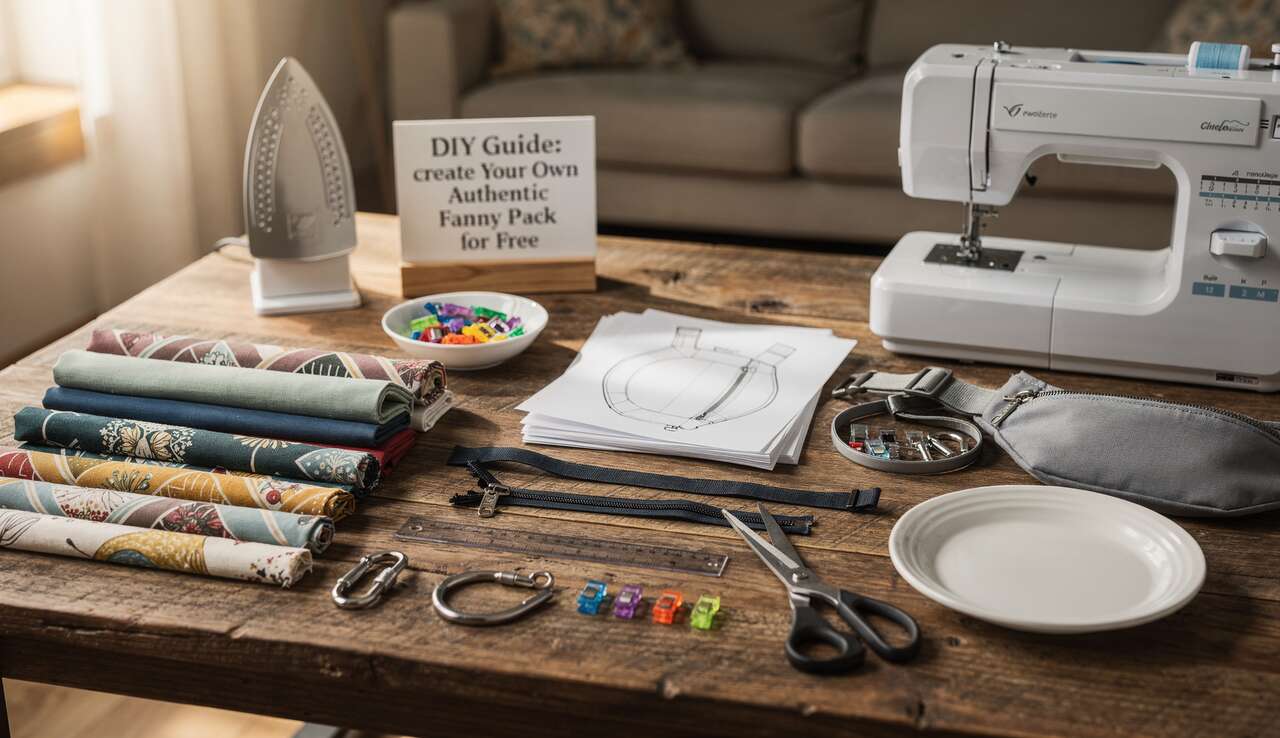 Guide DIY : crée ton sac banane authentique gratuitement