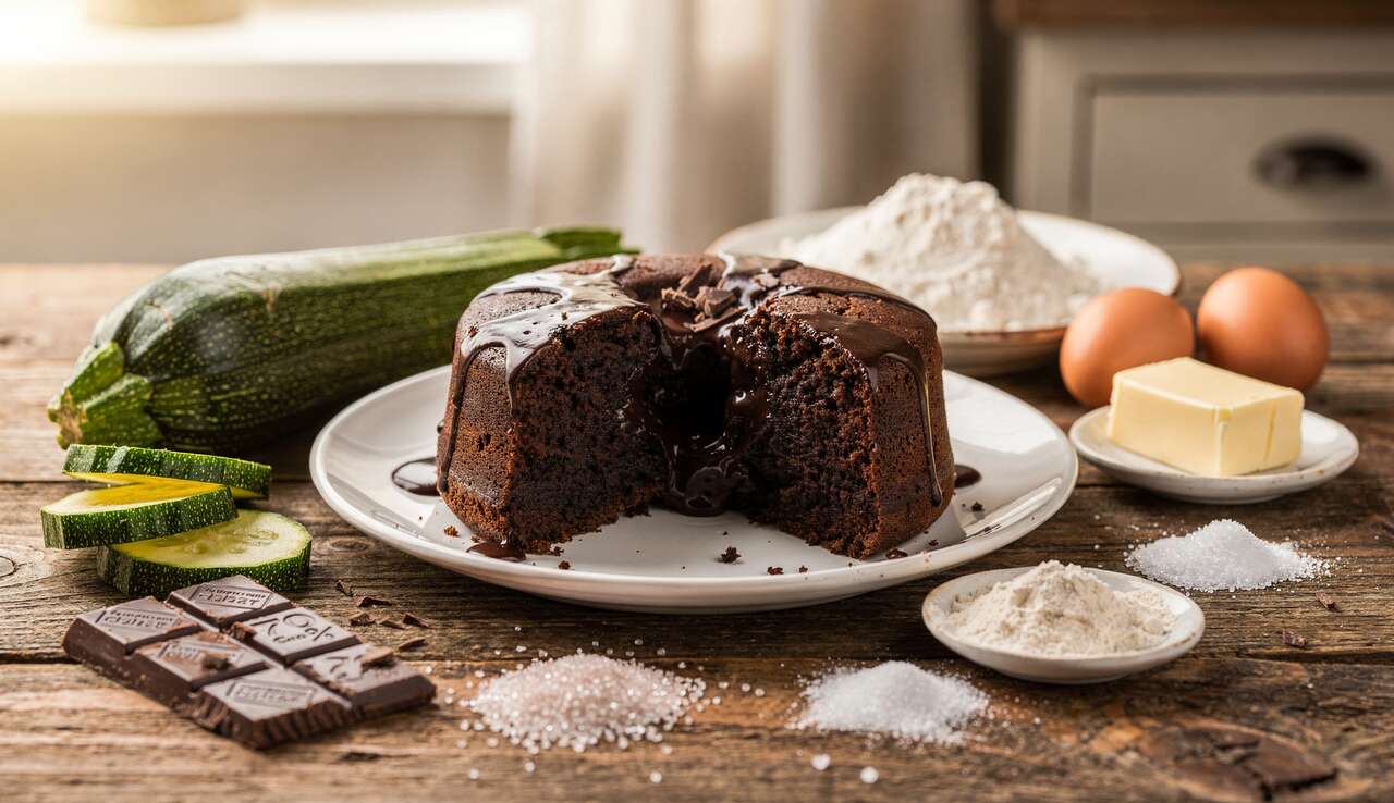 Recette fondant chocolat-courgette : simple et délicieux