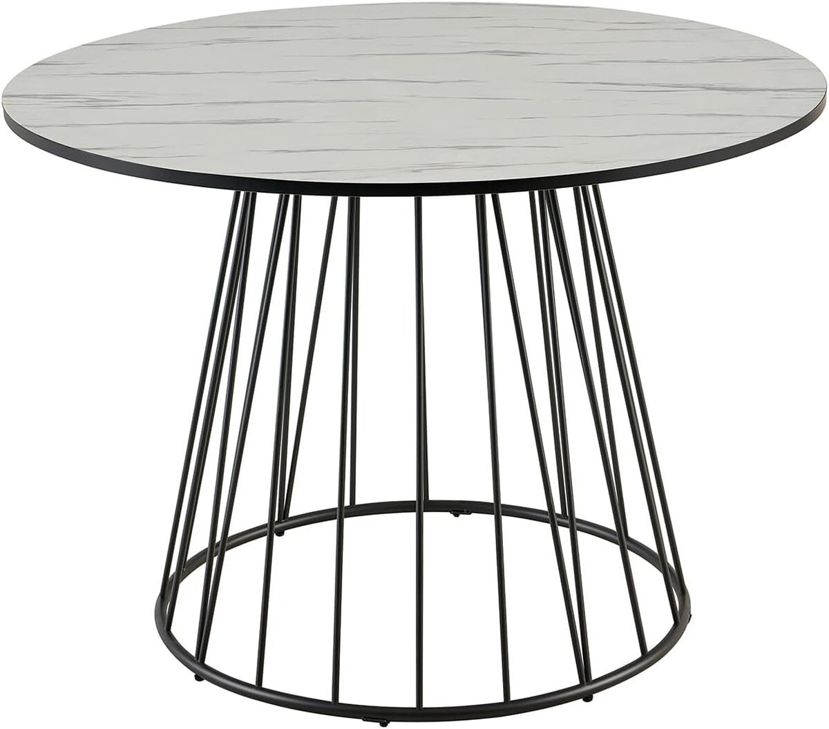Avis sur la table ronde ILAYDA : effet marbre et design moderne