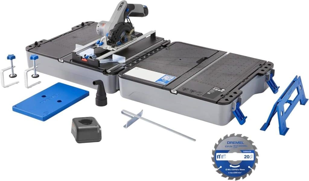 Test de la station de sciage portative Dremel Blueprint 12V