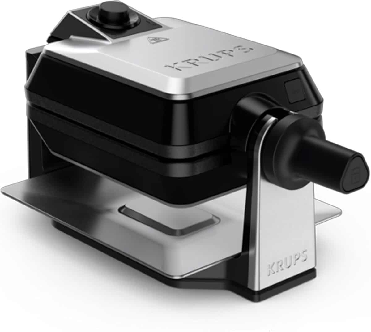 Test du gaufrier rotatif KRUPS FDD95D10 : cuisson parfaite et rangement vertical