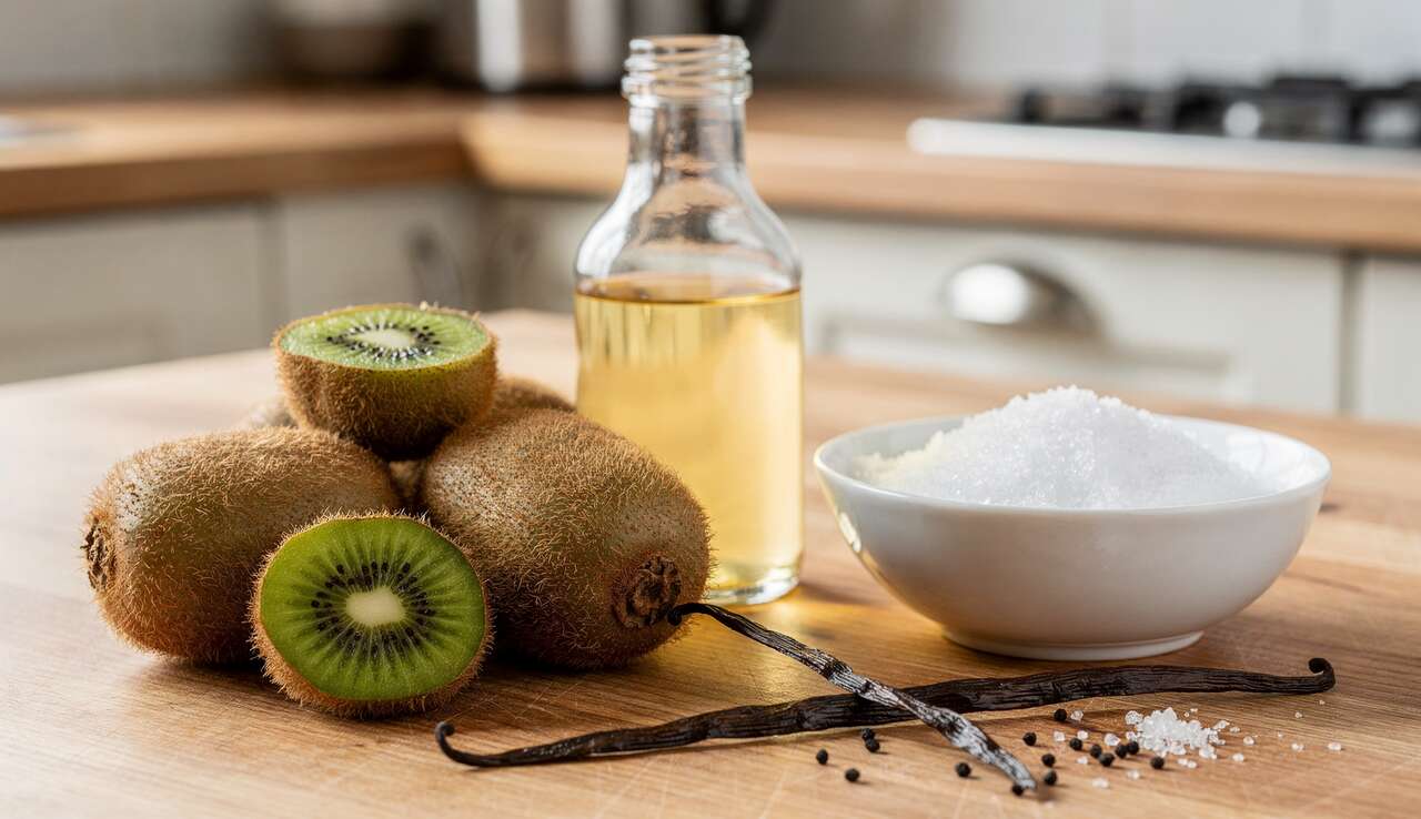 Confiture kiwi vanille faites maison : recette simple