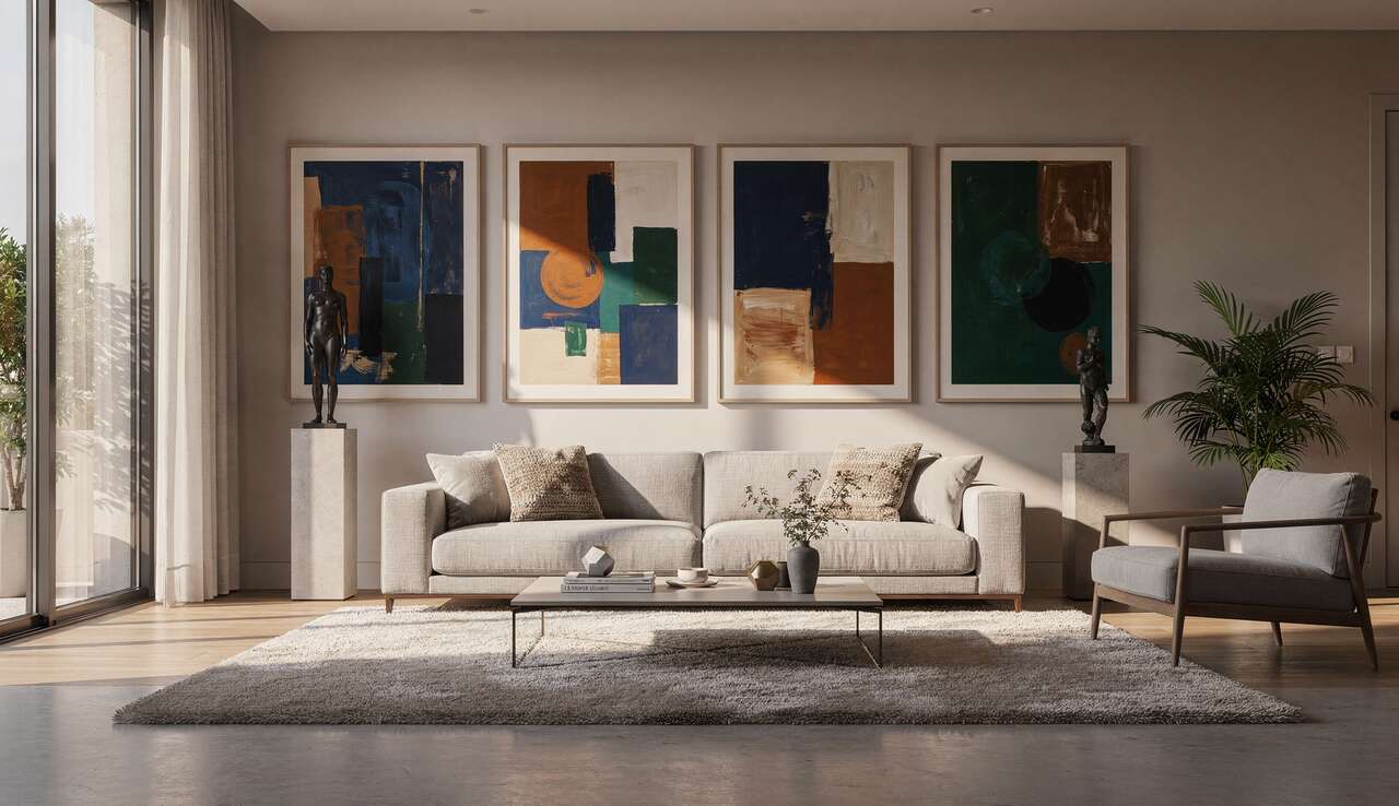 Int&eacute;grer des &oelig;uvres d'art pour une touche sophistiqu&eacute;e