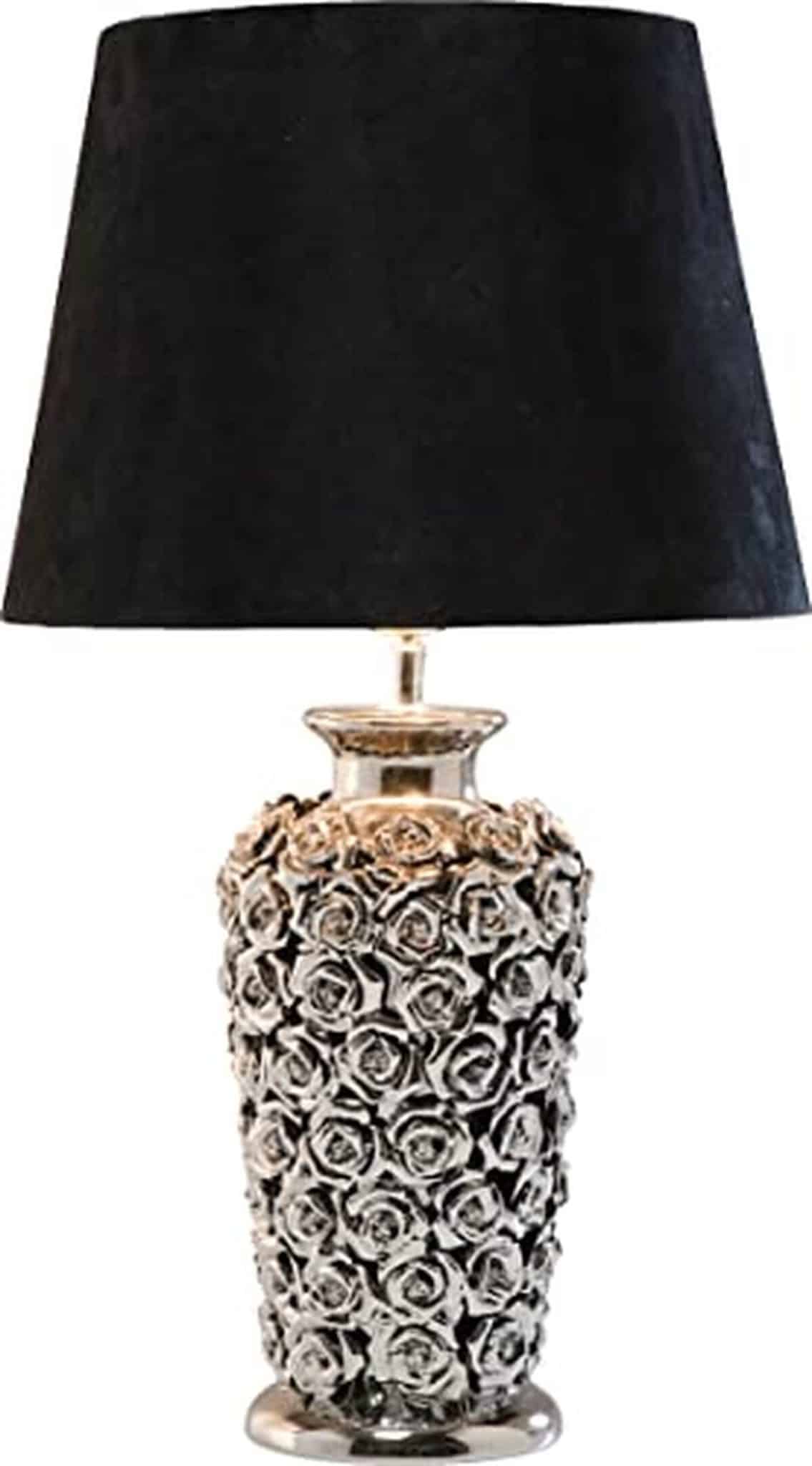 Avis sur la lampe à poser Kare Design : élégance rose et noir en faïence