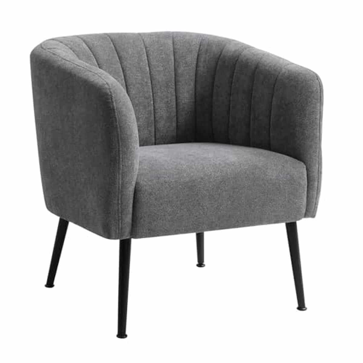 Avis sur le fauteuil Home Deco Factory Hd7151 gris élégant
