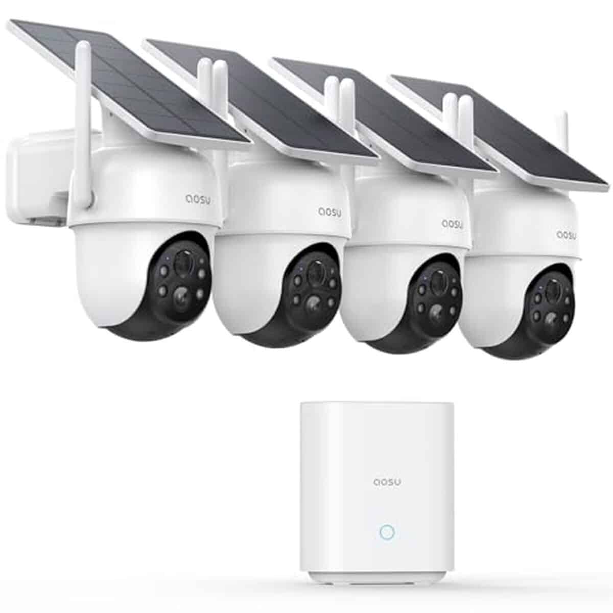 Test caméra Aosu 2K : surveillance extérieure sans fil performante