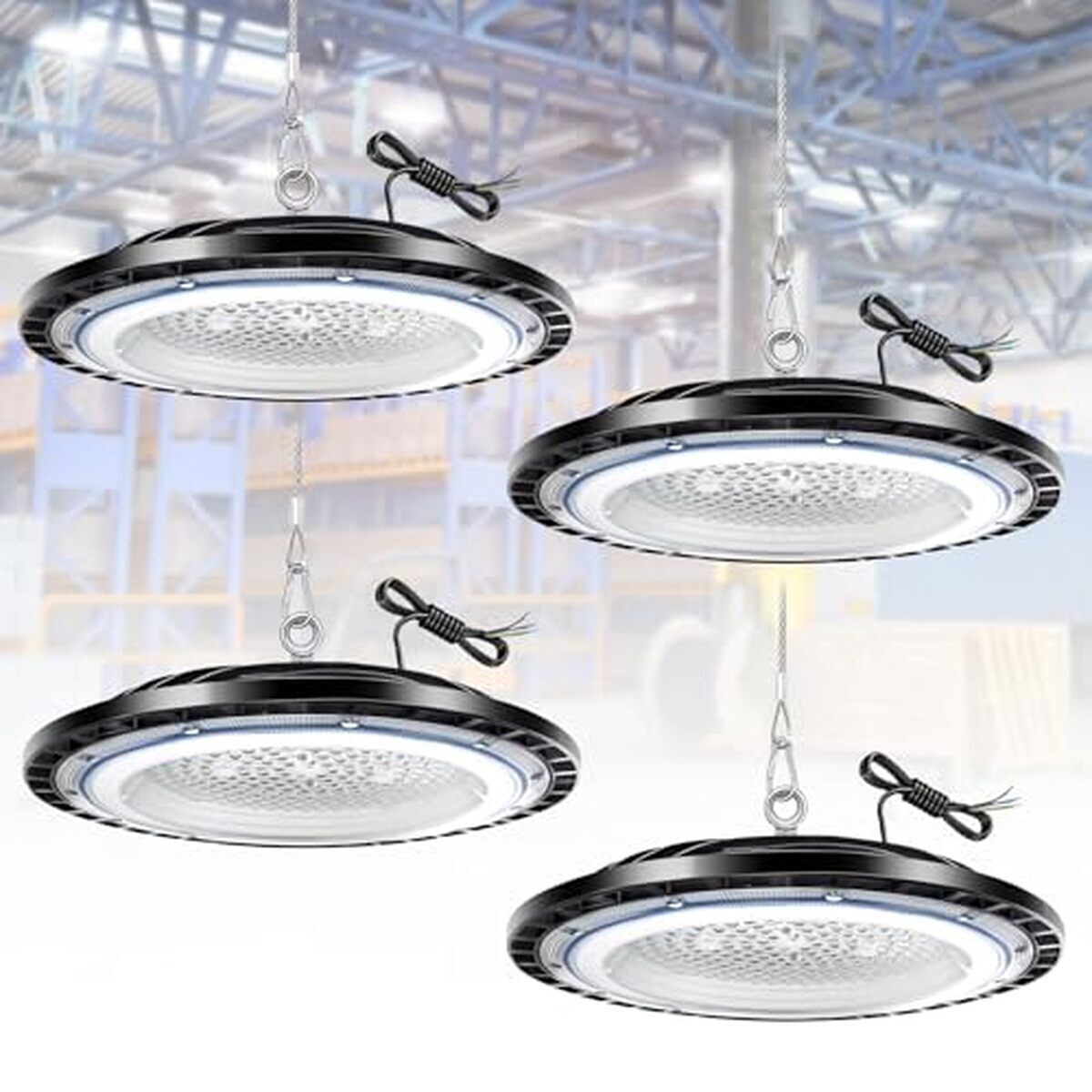 Test : lED UFO High Bay 200W, performance industrielle éclatante