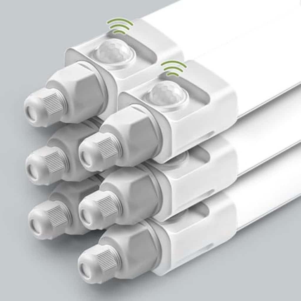 Test : réglette LED Neon 115cm avec détecteur de mouvement pour garage et atelier