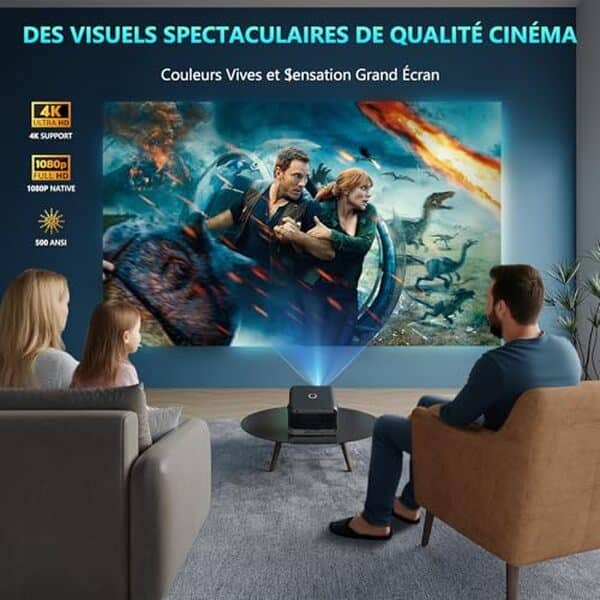 Découvrez notre analyse approfondie du vidéoprojecteur 500 ANSI lumens 4K 1080P natif pour un cinéma maison immersif. Profitez d'une qualité d'image exceptionnelle et de conseils pour un meilleur achat.