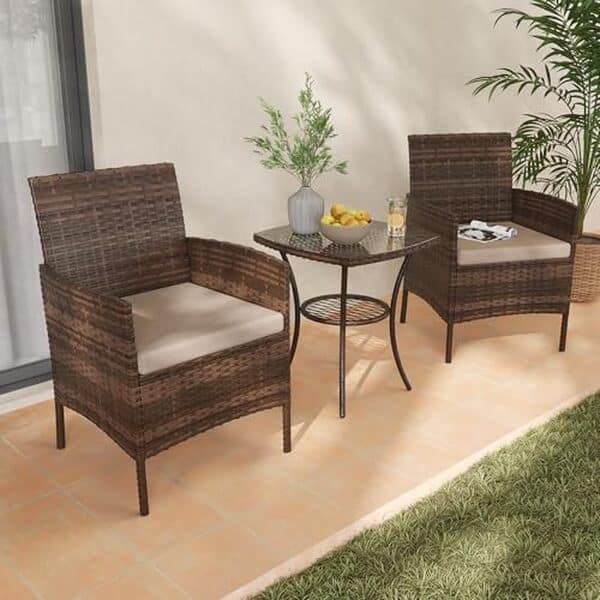 Découvrez notre test complet de l'ensemble de meubles de jardin Amopatio : un choix élégant et durable pour sublimer vos espaces extérieurs avec du rotin résistant.