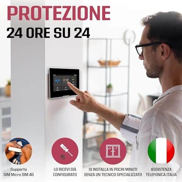 Découvrez notre avis sur le kit anti-vol sans fil Italian Alarm Micro Touch 2026 : fonctionnalités wiFi, sIM intégré et application mobile pour une sécurité maximale