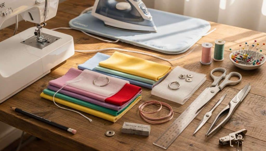 Coudre un mini pochon avec poches : tuto gratuit