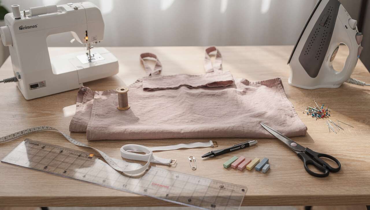 Coudre un haut d'été facile sans patron