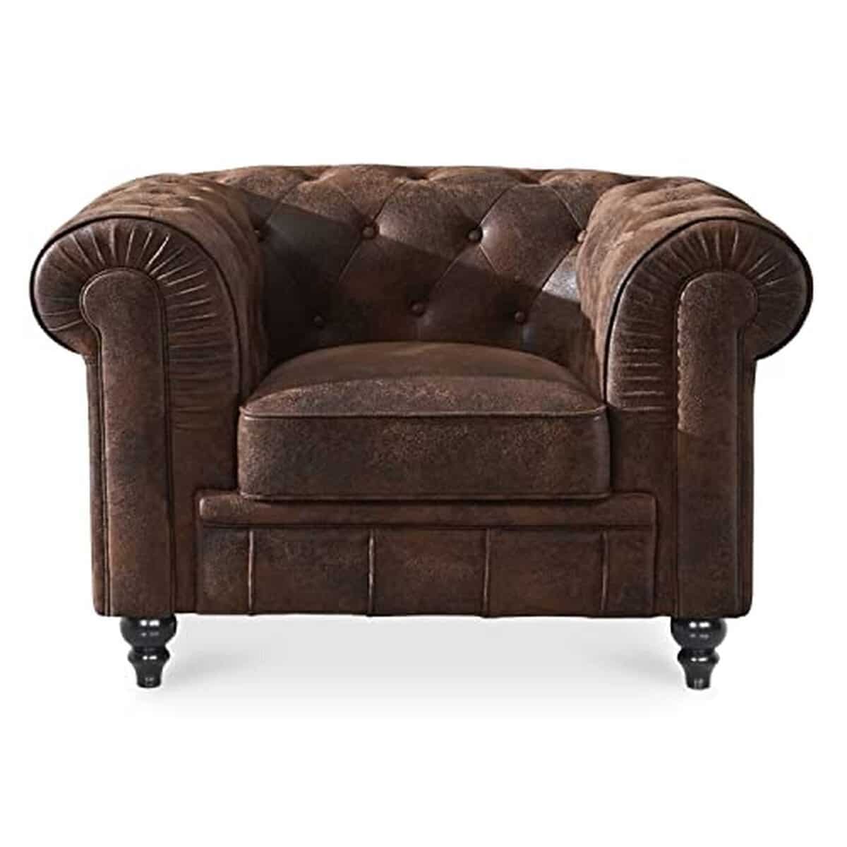 Avis : fauteuil Chesterfield vintage par Intense Deco