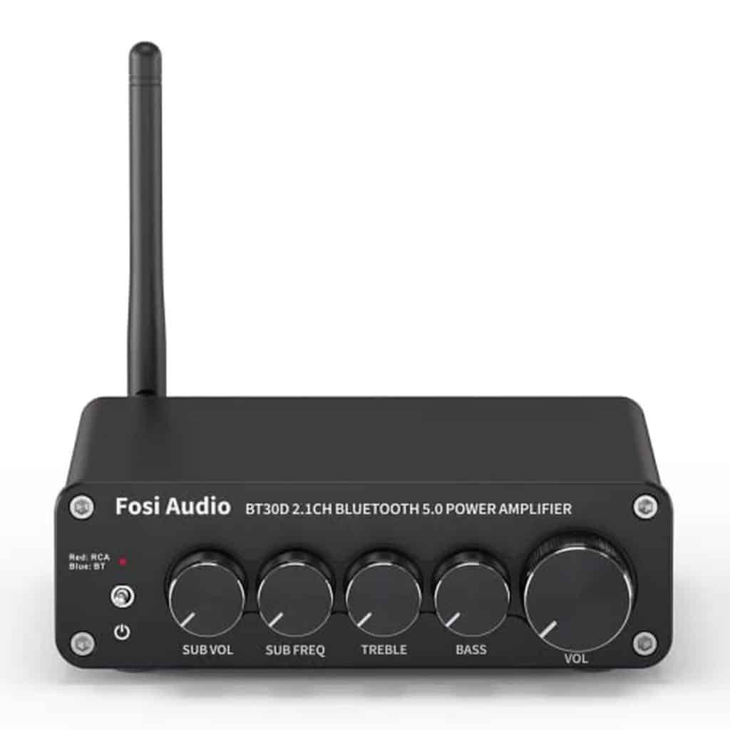 Test de l'amplificateur stéréo Fosi Audio BT30D Bluetooth 5.0 pour haut-parleurs