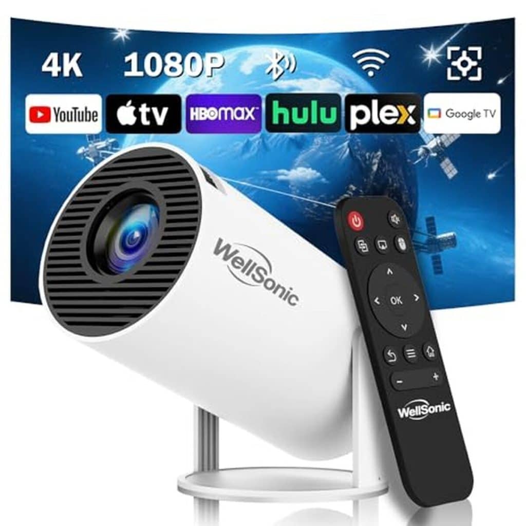 Test : wellSonic Mini projecteur 4K portable