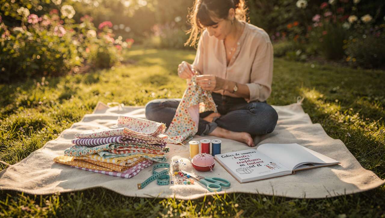 Cahier de vacances : boostez vos compétences en couture cet été