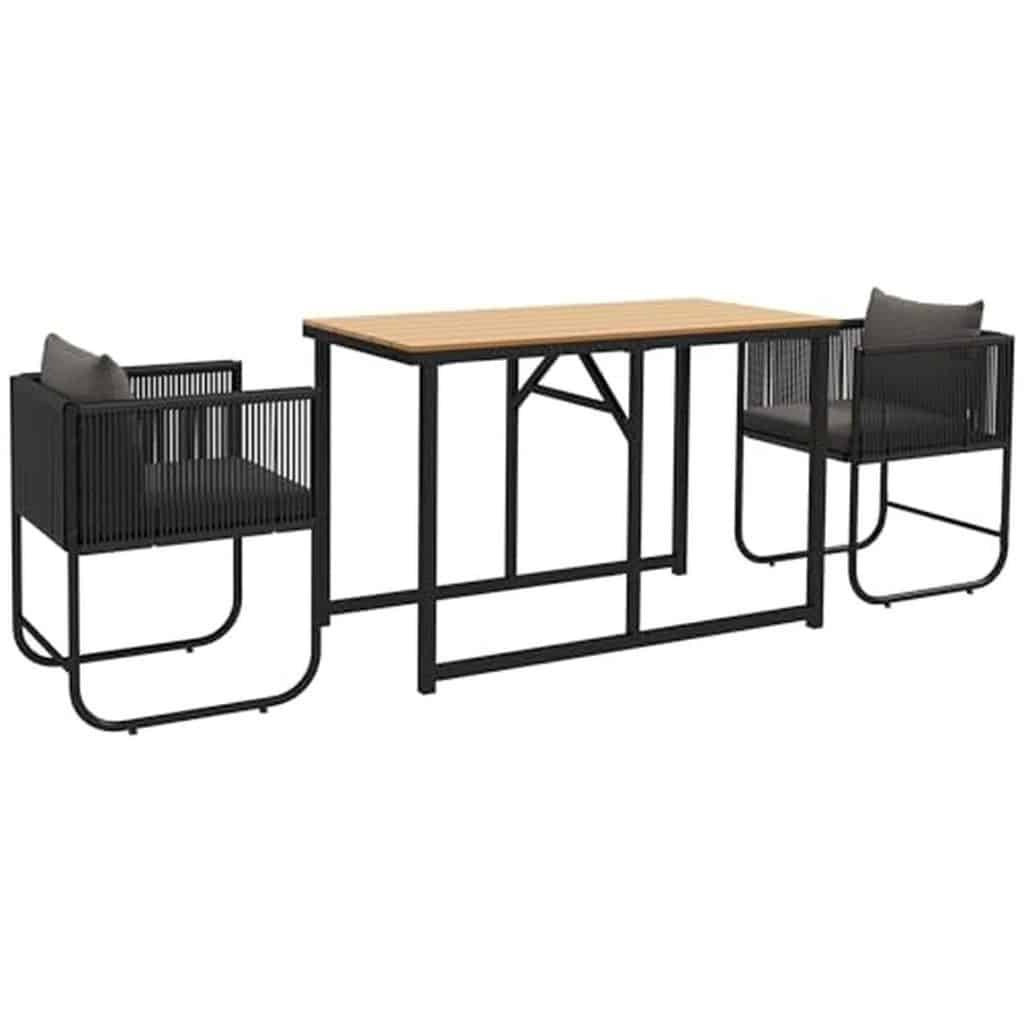 Test : ensemble de jardin 3 pièces Outsunny